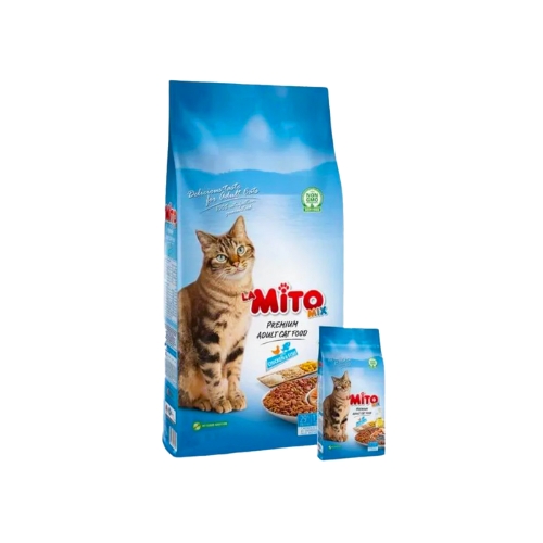 Mito Mix Adult Cat Food Chicken and Fish (1Kg)